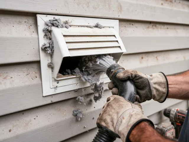 Professional dryer vent cleaning by New Haven Dryer Vent Cleaning in New Haven