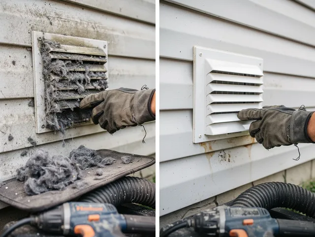 Residential dryer vent cleaning by New Haven Dryer Vent Cleaning in New Haven
